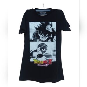 Dragonball Z Resurrection F Shirt Frieza Freeza Goku Black Sz Medium EUC